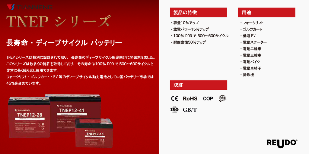 TIANNENG TNEPシリーズ